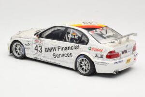 BMW 320i E46 #43 D. Muller WTCC 2005 AUTOart 1:18 80543 Metal - imagem 5 de 6