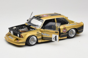 BMW 320i #4 Warsteiner J. Obermoser DRM 1977 Minichamps 1:18 180772105-R1 Metal - imagem 2 de 8