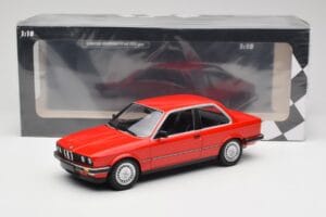 BMW 323i E21 Vermelho Minichamps 1:18 155026000 Metal - imagem 6 de 6