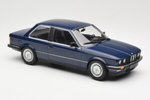 BMW 323i E30 Saturn Blue Minichamps 1:18 155026009 Metal - imagem 4 de 6