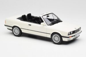 BMW 325i E30 Cabriolet Alpine Branco Norev 1:18 183213 Metal - imagem 4 de 6