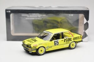 BMW 325i E30 #65 Auto Budde D. Hamelmann / K. Walterscheid 24 Hours Nürburgring 1986 Minichamps 1:18 155862665 Metal - imagem 6 de 6