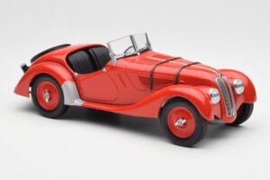 BMW 328 Vermelho Minichamps 1:18 155025031 Metal - imagem 4 de 6
