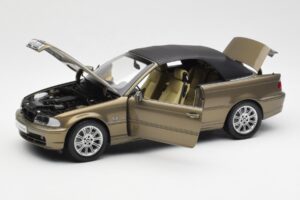 BMW 328Ci E46 Cabriolet Individual Latão Metálico Edição Limitada Kyosho 1:18 80430395004 Metal - imagem 2 de 8