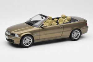 BMW 328Ci E46 Cabriolet Individual Latão Metálico Edição Limitada Kyosho 1:18 80430395004 Metal