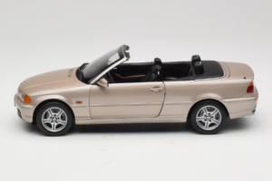 BMW 328i E46 Cabriolet Sand Beige Metallic Kyosho 1:18 80430009756 Metal - imagem 5 de 9