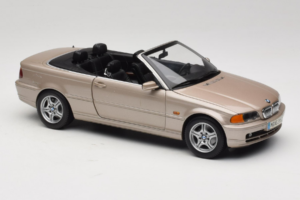 BMW 328i E46 Cabriolet Sand Beige Metallic Kyosho 1:18 80430009756 Metal - imagem 7 de 9
