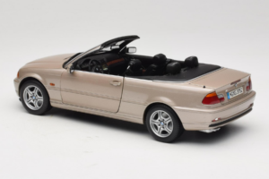 BMW 328i E46 Cabriolet Sand Beige Metallic Kyosho 1:18 80430009756 Metal - imagem 8 de 9