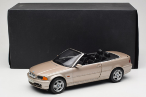 BMW 328i E46 Cabriolet Sand Beige Metallic Kyosho 1:18 80430009756 Metal - imagem 9 de 9