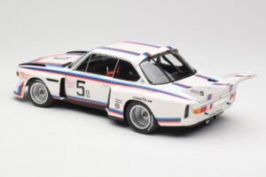 BMW 3.5 CSL E9 Gr.5 #5 K.W.M. Racing K. Miller / D. Cowart 6 Hours of Watkins Glen 1979 Minichamps 1:18 180792005 Metal - imagem 7 de 8