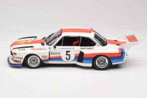 BMW 3.5 CSL E9 Gr.5 #5 S. Manhalter Winner Havirov Interseries 1977 Minichamps 1:18 180772005 Metal - imagem 4 de 8