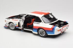 BMW 3.5 CSL E9 Gr.5 #5 S. Manhalter Winner Havirov Interseries 1977 Minichamps 1:18 180772005 Metal - imagem 5 de 8