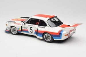 BMW 3.5 CSL E9 Gr.5 #5 S. Manhalter Winner Havirov Interseries 1977 Minichamps 1:18 180772005 Metal - imagem 7 de 8