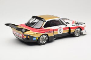 BMW 3.5 CSL E9 Hermetite #8 J. Fitzpatrick / T. Walkinshaw 1000 km Nurburgring 1976 Minichamps 1:18 155762608 Metal - imagem 2 de 6