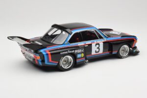 BMW 3.5 CSL E9 #3 A. de Fierlant / H. Grohs 6 Hours Silverstone 1976 Minichamps 1:18 155762603 Metal - imagem 2 de 6
