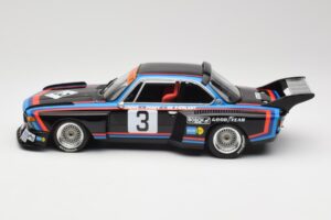 BMW 3.5 CSL E9 #3 A. de Fierlant / H. Grohs 6 Hours Silverstone 1976 Minichamps 1:18 155762603 Metal - imagem 3 de 6