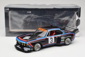BMW 3.5 CSL E9 #3 A. de Fierlant / H. Grohs 6 Hours Silverstone 1976 Minichamps 1:18 155762603 Metal - imagem 6 de 6