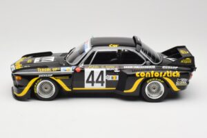 BMW 3.5 CSL E9 #44 A.S.P.M. Tanday Music J-C. Justice / J. Belin 24 Hours of Le Mans 1976 Minichamps 1:18 155762644 Metal - imagem 3 de 6
