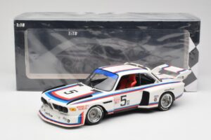 BMW 3.5 CSL E9 #5 K. Miller / D. Cowart 6 Hours of Watkins Glen 1979 Minichamps 1:18 155792605 Metal - imagem 6 de 6