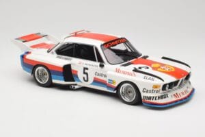 BMW 3.5 CSL E9 #5 S. Manhalter Winner Havirov International 1977 Minichamps 1:18 155772605 Metal - imagem 4 de 6