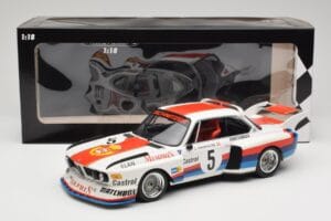 BMW 3.5 CSL E9 #5 S. Manhalter Winner Havirov International 1977 Minichamps 1:18 155772605 Metal - imagem 6 de 6