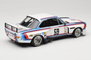 BMW 3.5 CSL E9 #59 P. Gregg Winner Daytona 24 Hours 1976 Minichamps 1:18 180762959 Metal - imagem 3 de 8
