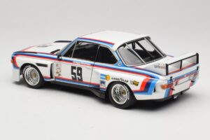 BMW 3.5 CSL E9 #59 P. Gregg Winner Daytona 24 Hours 1976 Minichamps 1:18 180762959 Metal - imagem 7 de 8
