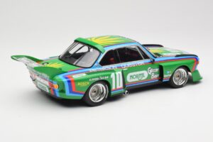 BMW 3.5 CSL E9 Schnitzer #10 D. Quester / R. Peterson 6 Hours Watkins Glen 1976 Minichamps 1:18 155762610 Metal - imagem 2 de 6