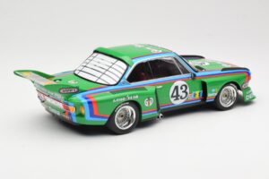 BMW 3.5 CSL E9 Schnitzer #43 D. Quester / A. Krebs 24 Hours of Le Mans 1976 Minichamps 1:18 155762643 Metal - imagem 2 de 6