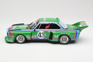 BMW 3.5 CSL E9 Schnitzer #43 D. Quester / A. Krebs 24 Hours of Le Mans 1976 Minichamps 1:18 155762643 Metal - imagem 3 de 6