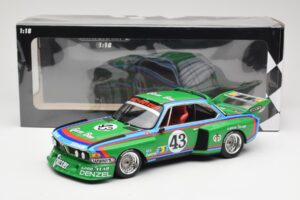 BMW 3.5 CSL E9 Schnitzer #43 D. Quester / A. Krebs 24 Hours of Le Mans 1976 Minichamps 1:18 155762643 Metal - imagem 6 de 6