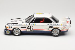 BMW 3.5 CSL E9 #46 Team Brock P. Brock / F. Muir / J. Aubriet 24 Hours of Le Mans 1976 Minichamps 1:18 153762646 Metal - imagem 3 de 6