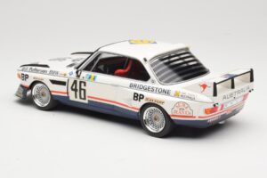 BMW 3.5 CSL E9 #46 Team Brock P. Brock / F. Muir / J. Aubriet 24 Hours of Le Mans 1976 Minichamps 1:18 153762646 Metal - imagem 5 de 6