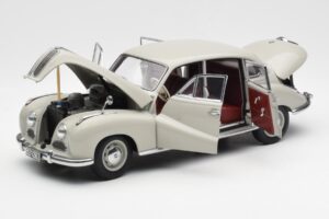 BMW 501 Cortina Cinzento AUTOart 1:18 80430393098 Metal - imagem 2 de 8