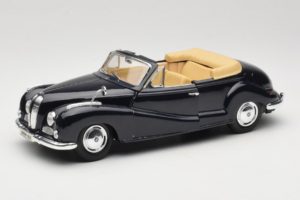 BMW 502 Cabriolet Preto Maisto 1:18 31817 Metal