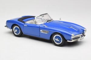 BMW 507 Touring Sport Cabriolet Azul Revell 1:18 8810-M1 Metal - imagem 6 de 8