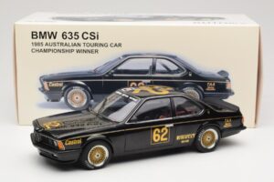 BMW 635 CSi E24 #62 J. Richards JPS Team BMW ATCC Winner 1985 AUTOart 1:18 88548 Metal - imagem 8 de 8