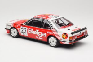 BMW 635 CSi E24 Belga Juma Racing M. Winkelhock / T. Regout 24 Hours of Spa 1985 Minichamps 1:18 155852523 Metal - imagem 5 de 6