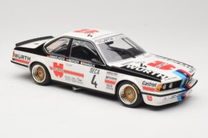 BMW 635 CSi E24 BMW Italia #4 R. Ravaglia / G. Berger 24 Hours of Spa 1984 Minichamps 1:18 155842504 Metal - imagem 4 de 6