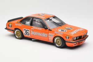 BMW 635 CSi E24 #1 European Touring Car Championship Jagermeister 1985 AUTOart 1:18 80430145825 Metal - imagem 6 de 8