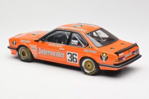 BMW 635 CSi E24 #1 European Touring Car Championship Jagermeister 1985 AUTOart 1:18 80430145825 Metal - imagem 7 de 8