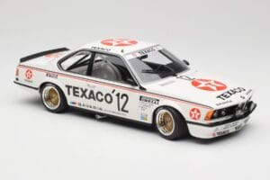 BMW 635 CSi E24 #12 R. Metge / C. Ballot-Léna Bavaria Automobiles 24 Hours of Spa 1985 Minichamps 1:18 155852513 Metal - imagem 4 de 6