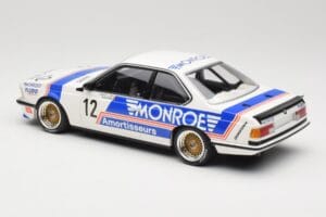 BMW 635 CSi E24 #12 C. Ballot-Léna / Deyne 500km Monza 1985 Minichamps 1:18 155852512 Metal - imagem 5 de 6