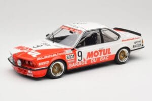 BMW 635 CSi E24 #9 Hollinger / P. Giroix Garage du Bac 24 Hours of Spa 1984 Minichamps 1:18 155842509 Metal
