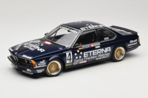 BMW 635 CSi E24 Schnitzer Eterna #4 H. Stuck / W. Brun 3rd Place Brno Grand Prix ETCC 1983 Minichamps 1:18 155832504 Metal