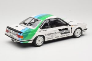 BMW 635 CSi E24 Vogelsang Automobile H. Grohs Winner Bergischer Löwe Zolder 1984 Minichamps 1:18 155842511 Metal - imagem 2 de 6