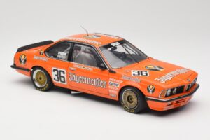 BMW 635CSi E24 Jagermeister #36 W. Brun / H. Grohs ETCC 1984 Minichamps 1:18 80430139185 Metal - imagem 6 de 8