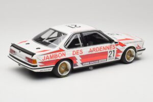 BMW 635CSi E24 Team Brun Motorsport #21 H. Grohs / T. Boutsen Spa 24 Hours 1985 Minichamps 1:18 155852521 Metal - imagem 2 de 6