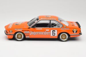 BMW 635CSi E24 Jagermeister #6 H. Stuck Bergischer Lowe Zolder DPM 1984 Minichamps 1:18 155842506 Metal - imagem 3 de 6