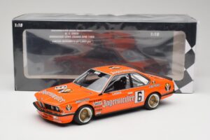 BMW 635CSi E24 Jagermeister #6 H. Stuck Bergischer Lowe Zolder DPM 1984 Minichamps 1:18 155842506 Metal - imagem 6 de 6